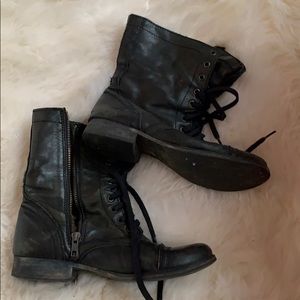 Steve Madden combat boots